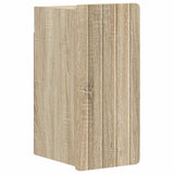 vidaXL Badkamer wandkast ZWOLLE Wit 30 x 31 x 63 cm Bewerkt hout
