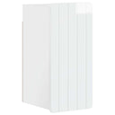 vidaXL Badkamer wandkast ZWOLLE Wit 30 x 31 x 63 cm Bewerkt hout