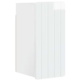 vidaXL Badkamer wandkast ZWOLLE Wit 30 x 31 x 63 cm Bewerkt hout