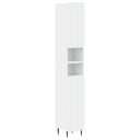 vidaXL Badkamerkast met Open Plank ZWOLLE Wit 30 x 31 x 189,5 cm