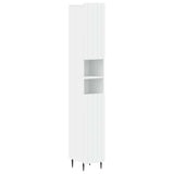 vidaXL Badkamerkast met Open Plank ZWOLLE Wit 30 x 31 x 189,5 cm