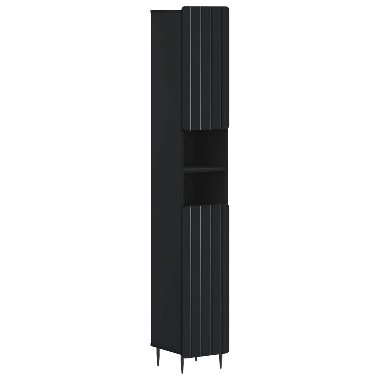 vidaXL Badkamerkast met Open Plank ZWOLLE Wit 30 x 31 x 189,5 cm