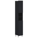 vidaXL Badkamerkast met Open Plank ZWOLLE Wit 30 x 31 x 189,5 cm