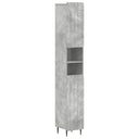 vidaXL Badkamerkast met Open Plank ZWOLLE Wit 30 x 31 x 189,5 cm