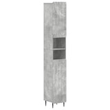 vidaXL Badkamerkast met Open Plank ZWOLLE Wit 30 x 31 x 189,5 cm