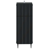 vidaXL Badkamer Opbergkast ZWOLLE Wit 30 x 31 x 79,5 cm Bewerkt hout