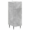 vidaXL Badkamer Opbergkast ZWOLLE Wit 30 x 31 x 79,5 cm Bewerkt hout