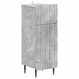 vidaXL Badkamer Opbergkast ZWOLLE Wit 30 x 31 x 79,5 cm Bewerkt hout