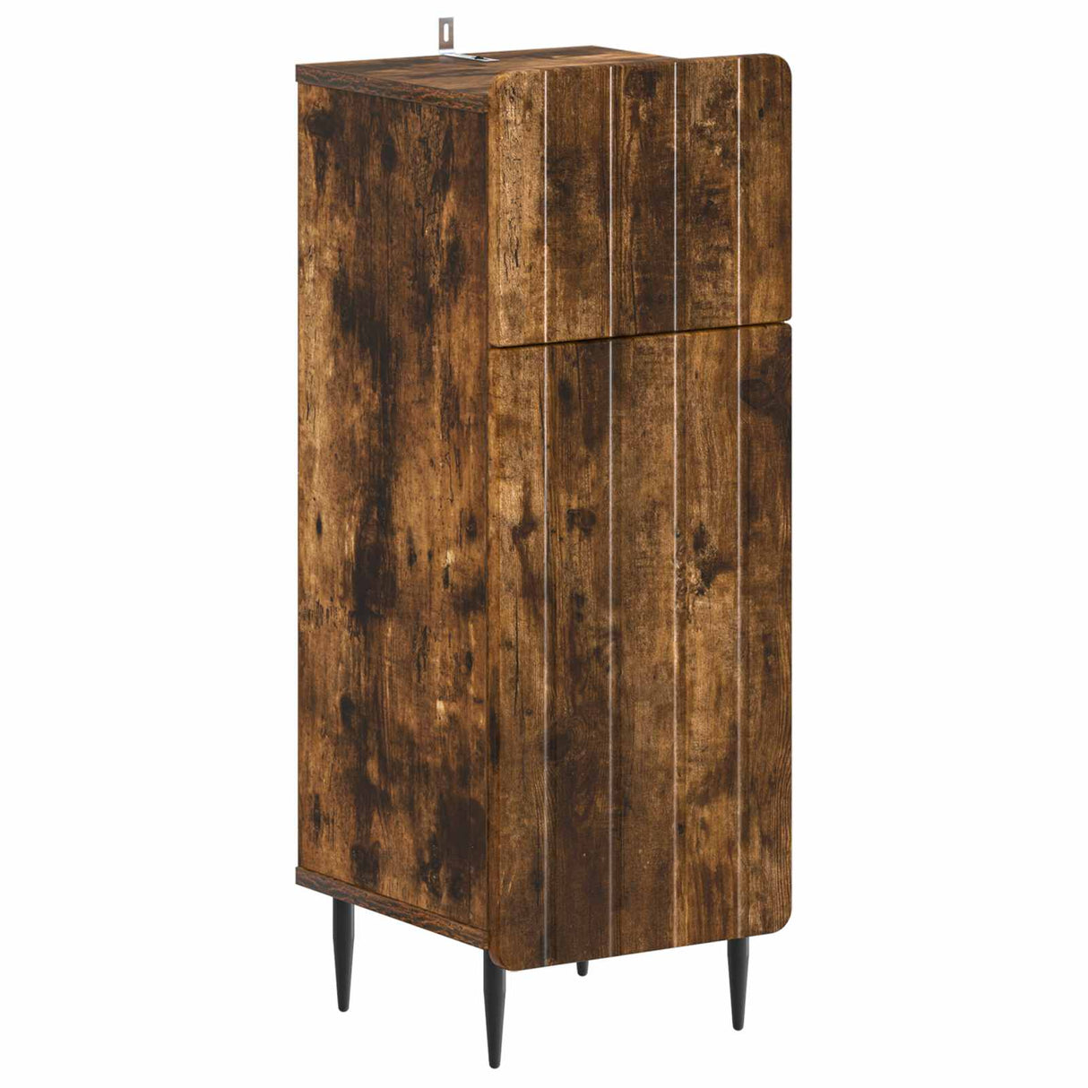 vidaXL Badkamer Opbergkast ZWOLLE Wit 30 x 31 x 79,5 cm Bewerkt hout