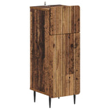 vidaXL Badkamer Opbergkast ZWOLLE Wit 30 x 31 x 79,5 cm Bewerkt hout