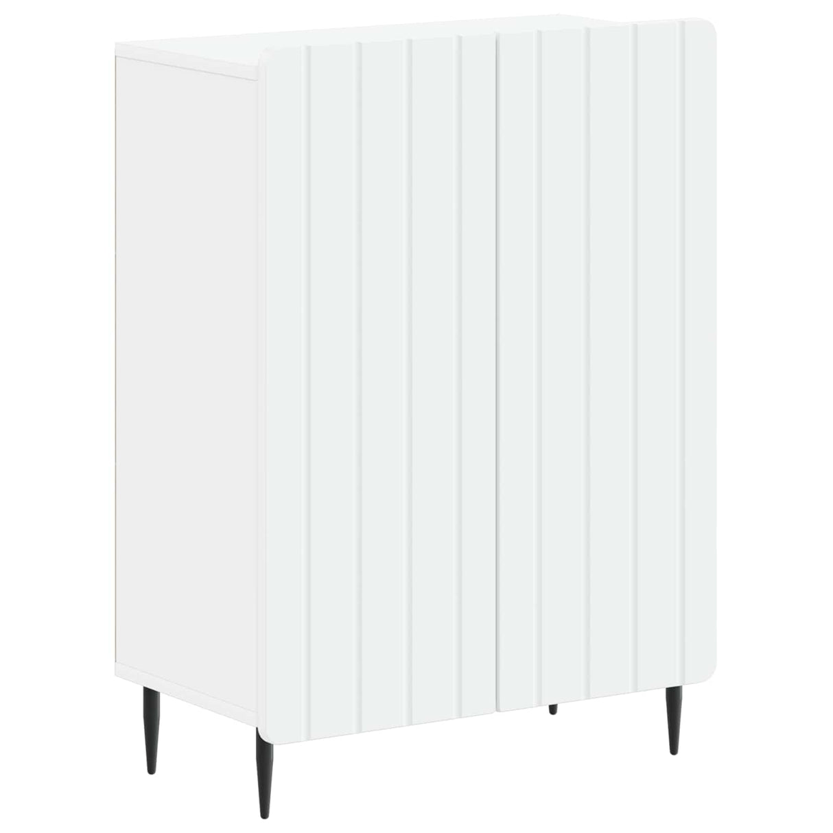 vidaXL Badkamer Opbergkast ZWOLLE Wit 59,5 x 31 x 79,5 cm Bewerkt hout