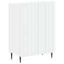 vidaXL Badkamer Opbergkast ZWOLLE Wit 59,5 x 31 x 79,5 cm Bewerkt hout