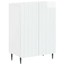 vidaXL Badkamer Opbergkast ZWOLLE Wit 59,5 x 31 x 79,5 cm Bewerkt hout