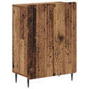 vidaXL Badkamer Opbergkast ZWOLLE Wit 59,5 x 31 x 79,5 cm Bewerkt hout