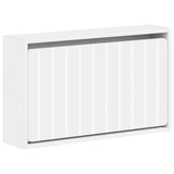 vidaXL Wall-Mounted Shoe Cabinet ZWOLLE 71 x 17 x 43 cm White
