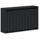 vidaXL Wall-Mounted Shoe Cabinet ZWOLLE 71 x 17 x 43 cm White