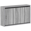 vidaXL Wall-Mounted Shoe Cabinet ZWOLLE 71 x 17 x 43 cm White