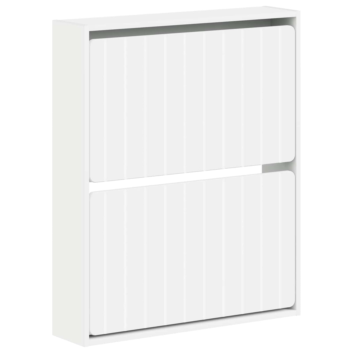 vidaXL Wandgemonteerde Schoenenkast ZWOLLE 71 x 17 x 86 cm Wit