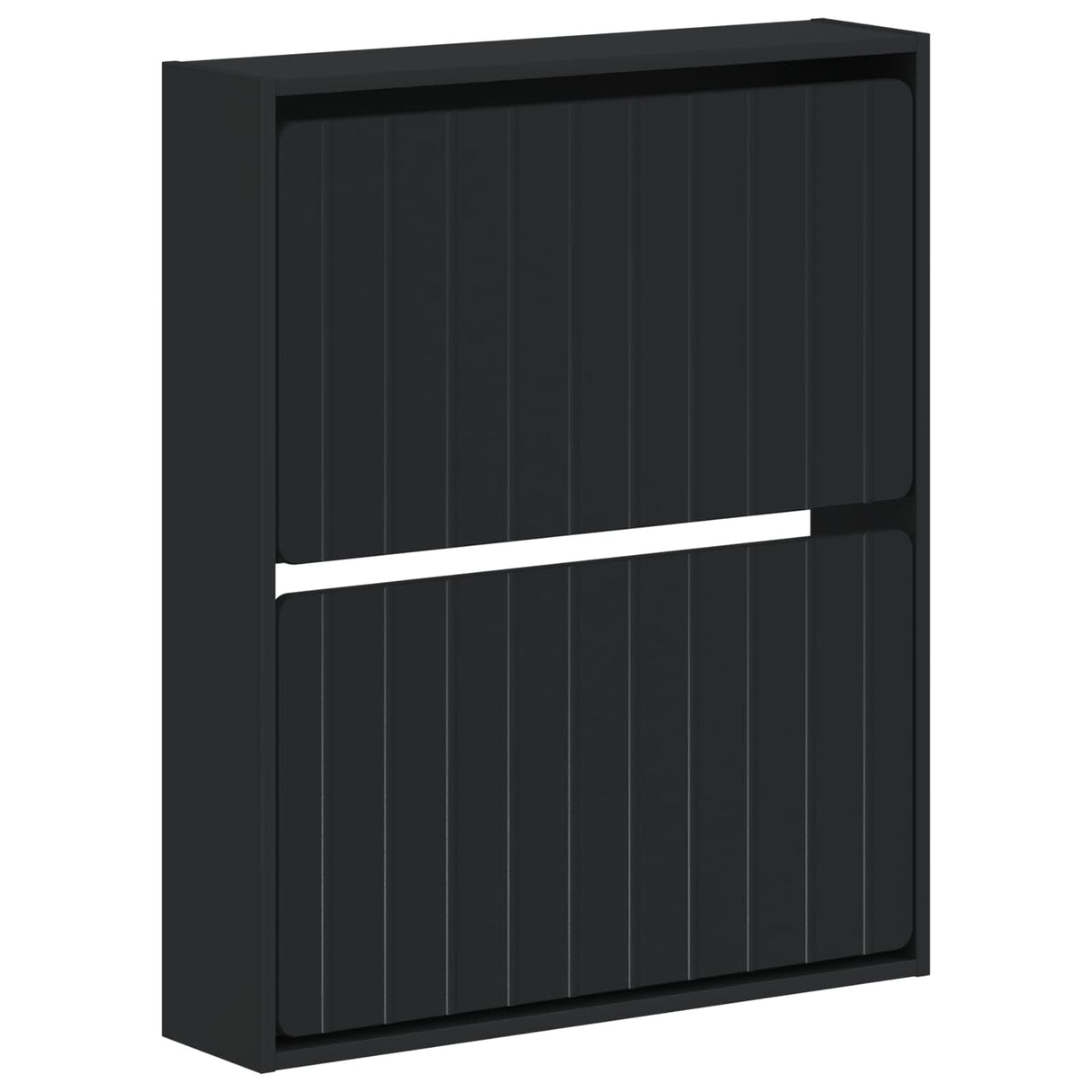 vidaXL Wandgemonteerde Schoenenkast ZWOLLE 71 x 17 x 86 cm Wit