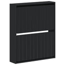 vidaXL Wandgemonteerde Schoenenkast ZWOLLE 71 x 17 x 86 cm Wit