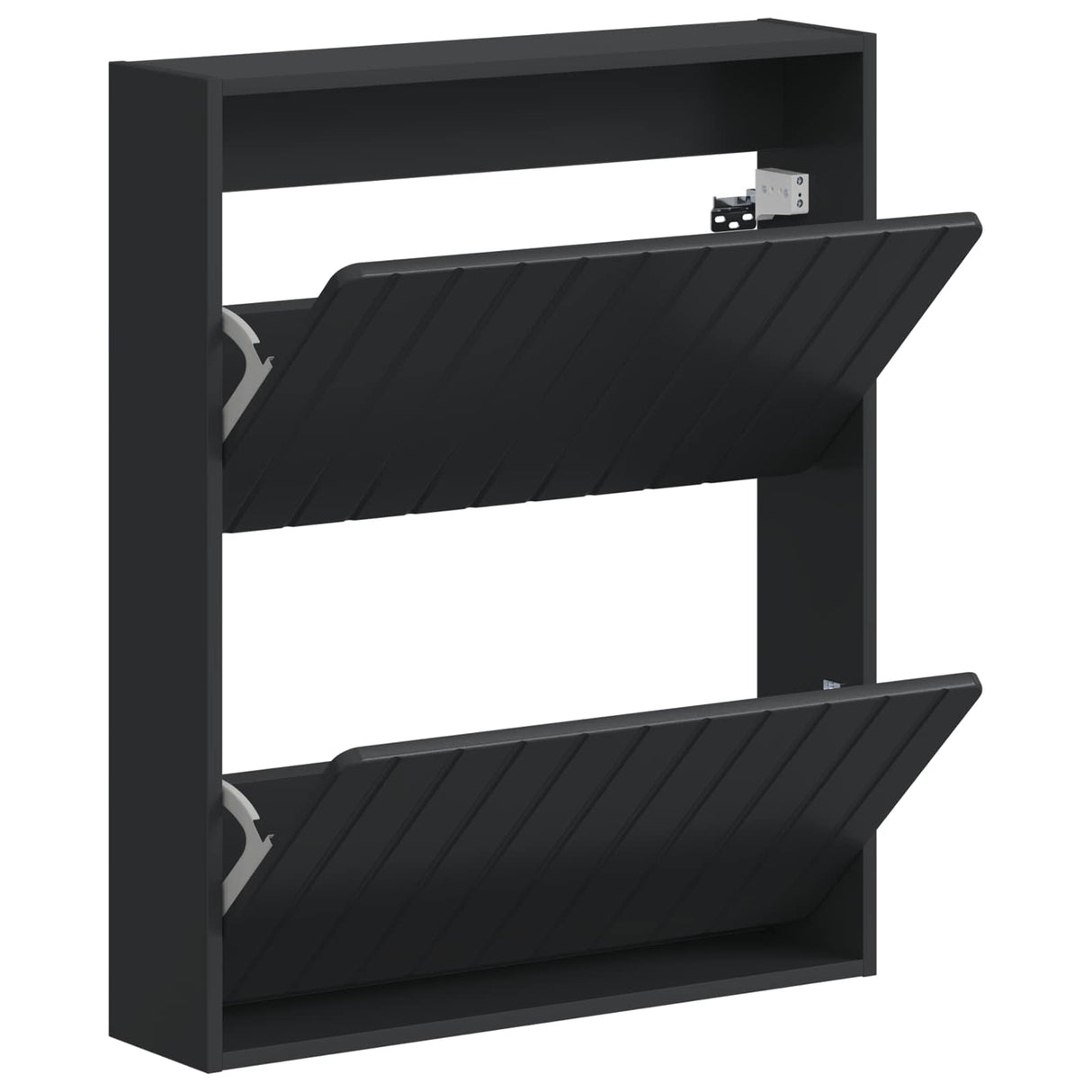 vidaXL Wandgemonteerde Schoenenkast ZWOLLE 71 x 17 x 86 cm Wit