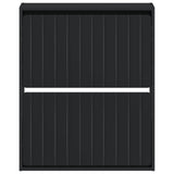 vidaXL Wandgemonteerde Schoenenkast ZWOLLE 71 x 17 x 86 cm Wit