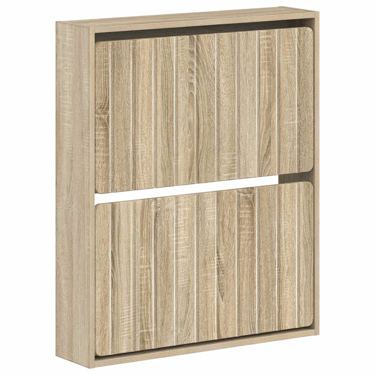 vidaXL Wandgemonteerde Schoenenkast ZWOLLE 71 x 17 x 86 cm Wit