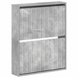 vidaXL Wandgemonteerde Schoenenkast ZWOLLE 71 x 17 x 86 cm Wit