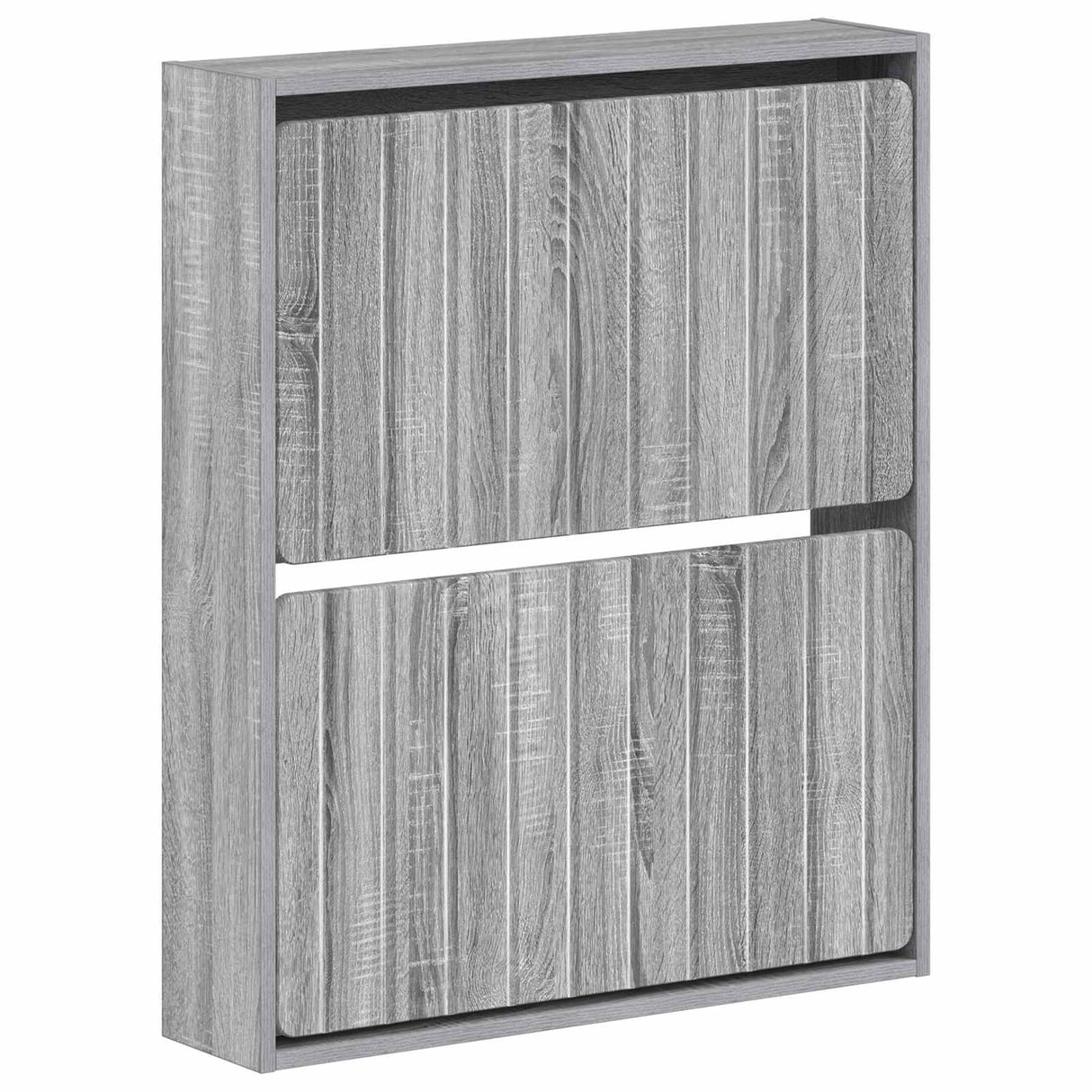 vidaXL Wandgemonteerde Schoenenkast ZWOLLE 71 x 17 x 86 cm Wit