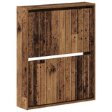 vidaXL Wandgemonteerde Schoenenkast ZWOLLE 71 x 17 x 86 cm Wit