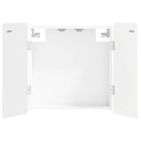 vidaXL Dartbord Kabinet ZWOLLE Wit 52,5 x 10,5 x 57,5 cm Bewerkt hout