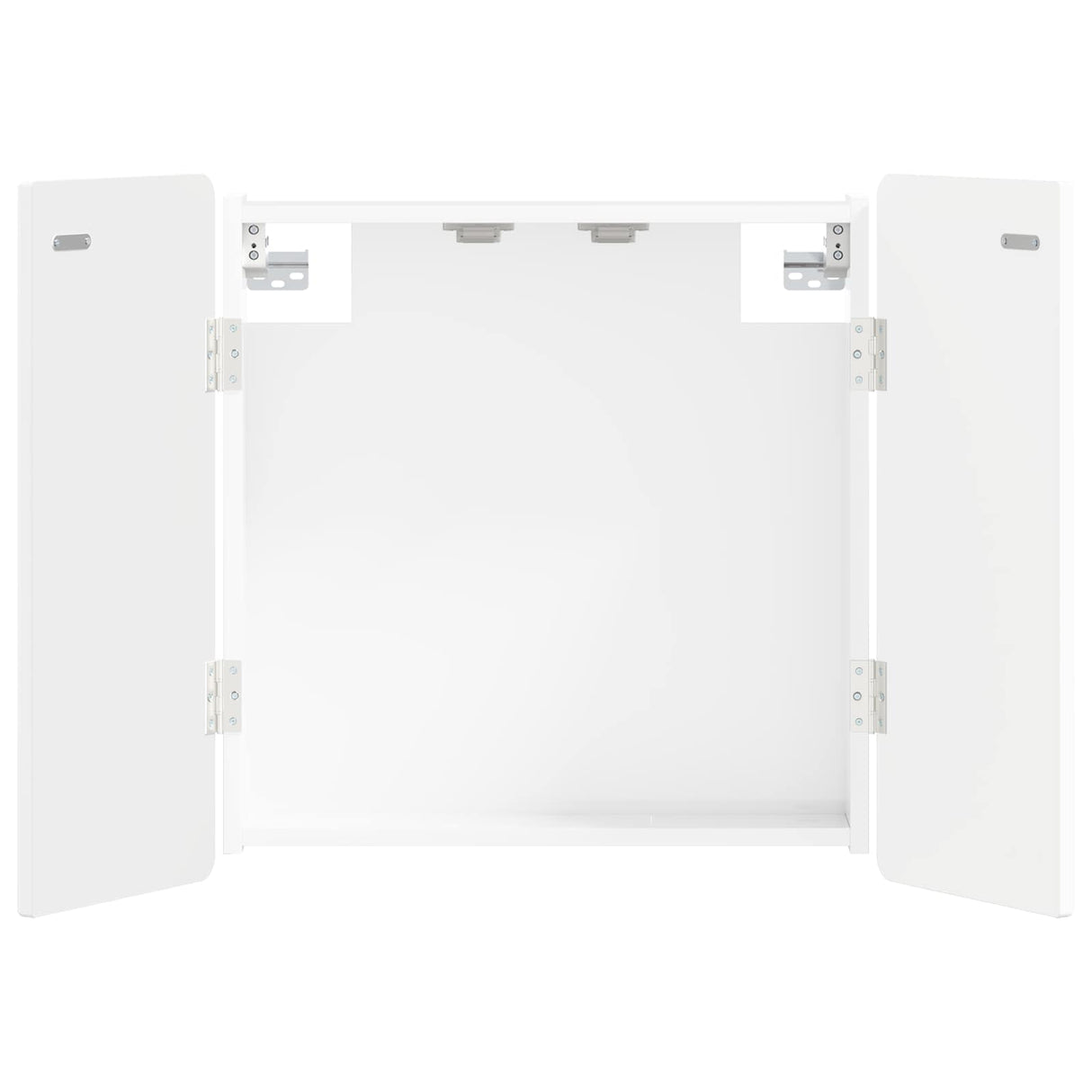 vidaXL Dartbord Kabinet ZWOLLE Wit 52,5 x 10,5 x 57,5 cm Bewerkt hout