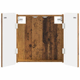 vidaXL Dartbord Kabinet ZWOLLE Wit 52,5 x 10,5 x 57,5 cm Bewerkt hout