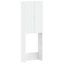 vidaXL Toiletkast ZWOLLE Wit 66 x 25,5 x 190 cm Bewerkt hout