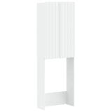 vidaXL Toiletkast ZWOLLE Wit 66 x 25,5 x 190 cm Bewerkt hout