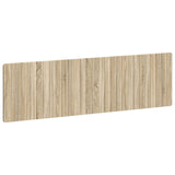 vidaXL Wandgemonteerd Hoofdbord ZWOLLE Wit Bewerkt hout