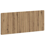 vidaXL Wandgemonteerd Hoofdbord ZWOLLE Wit Bewerkt hout