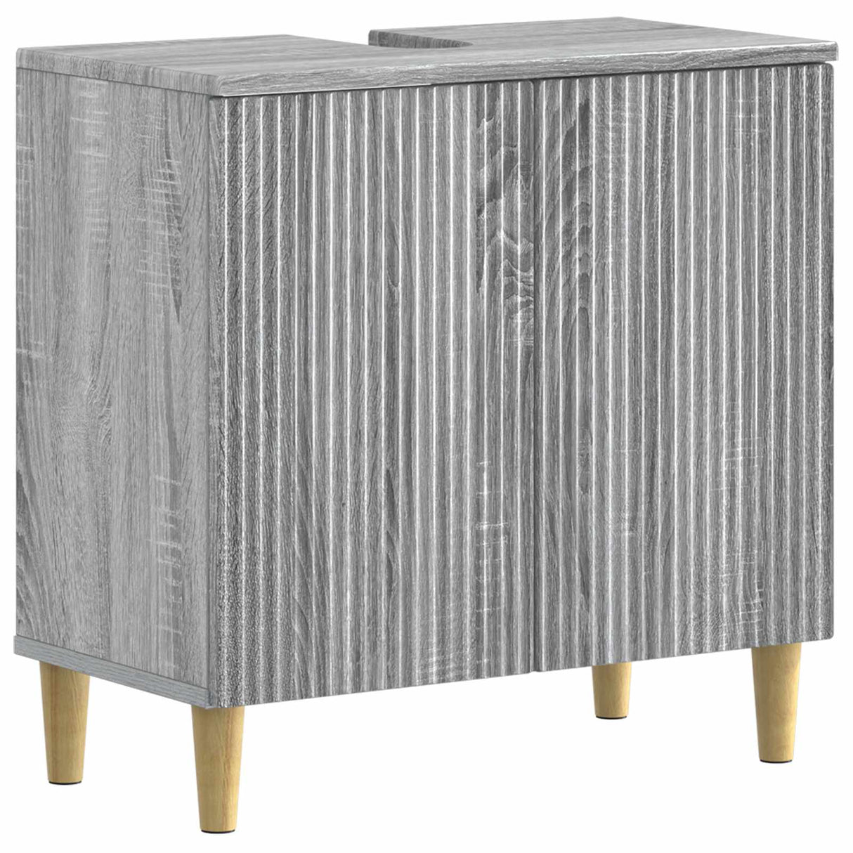 vidaXL Wastafel kabinet voor de badkamer ARNHEM Wit