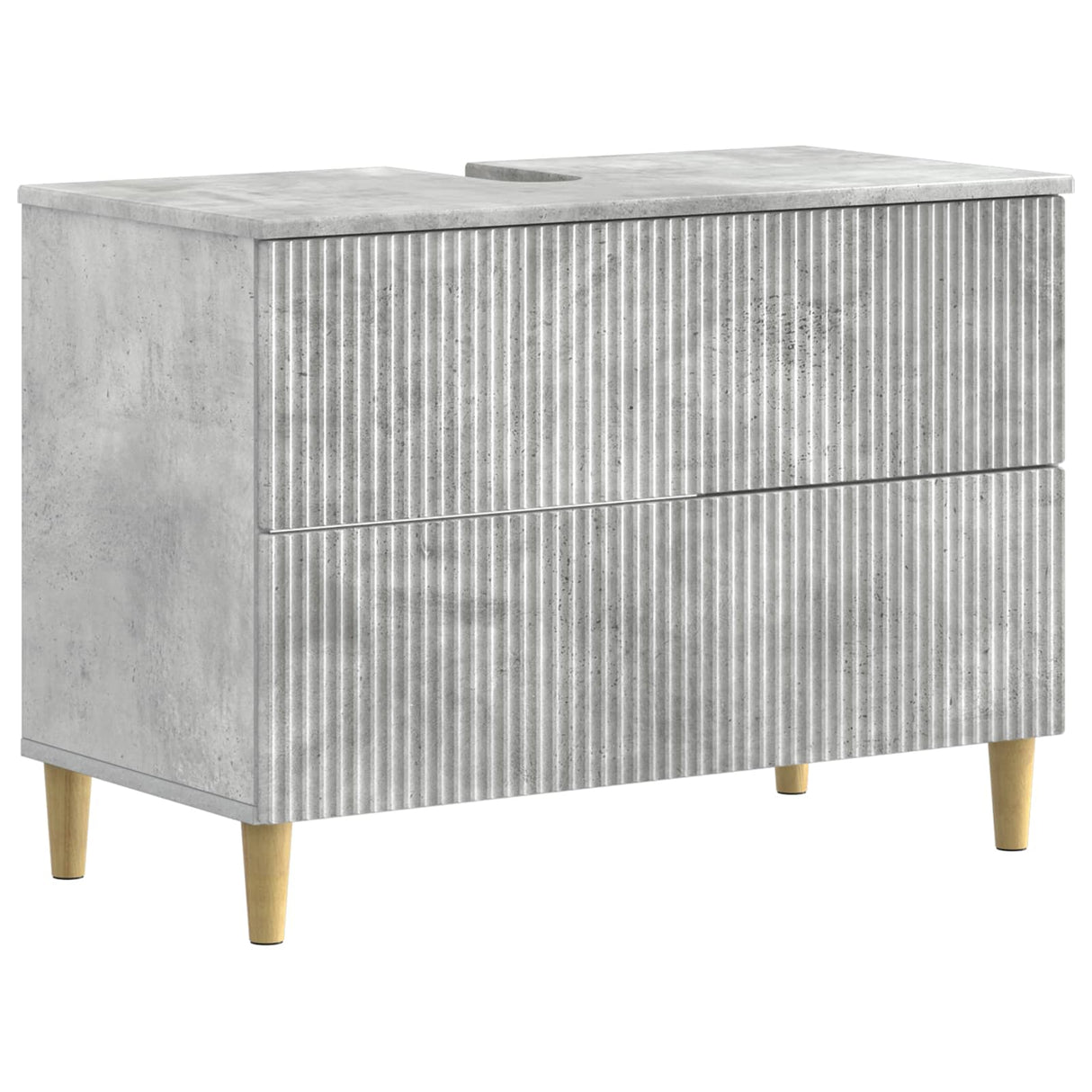 vidaXL Washbasin cabinet for the bathroom ARNHEM White 82 x 41 x 59 cm