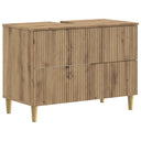 vidaXL Washbasin cabinet for the bathroom ARNHEM White 82 x 41 x 59 cm