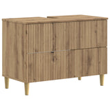 vidaXL Washbasin cabinet for the bathroom ARNHEM White 82 x 41 x 59 cm