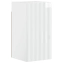 vidaXL Bathroom Wall Cabinet ARNHEM White 30 x 31 x 59 cm Engineered wood