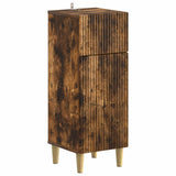 vidaXL Badkamer Opbergkast ARNHEM Wit 30 x 31 x 80 cm Bewerkt hout