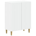 vidaXL Bathroom Storage Cabinet ARNHEM White 59.5 x 31 x 80 cm Engineered wood