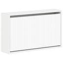 vidaXL Wandgemonteerde Schoenenkast ARNHEM 71 x 17 x 43 cm Wit