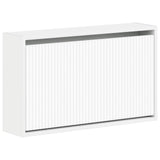 vidaXL Wandgemonteerde Schoenenkast ARNHEM 71 x 17 x 43 cm Wit