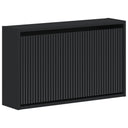 vidaXL Wandgemonteerde Schoenenkast ARNHEM 71 x 17 x 43 cm Wit