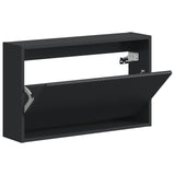 vidaXL Wandgemonteerde Schoenenkast ARNHEM 71 x 17 x 43 cm Wit