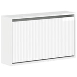 vidaXL Wandgemonteerde Schoenenkast ARNHEM 71 x 17 x 43 cm Wit