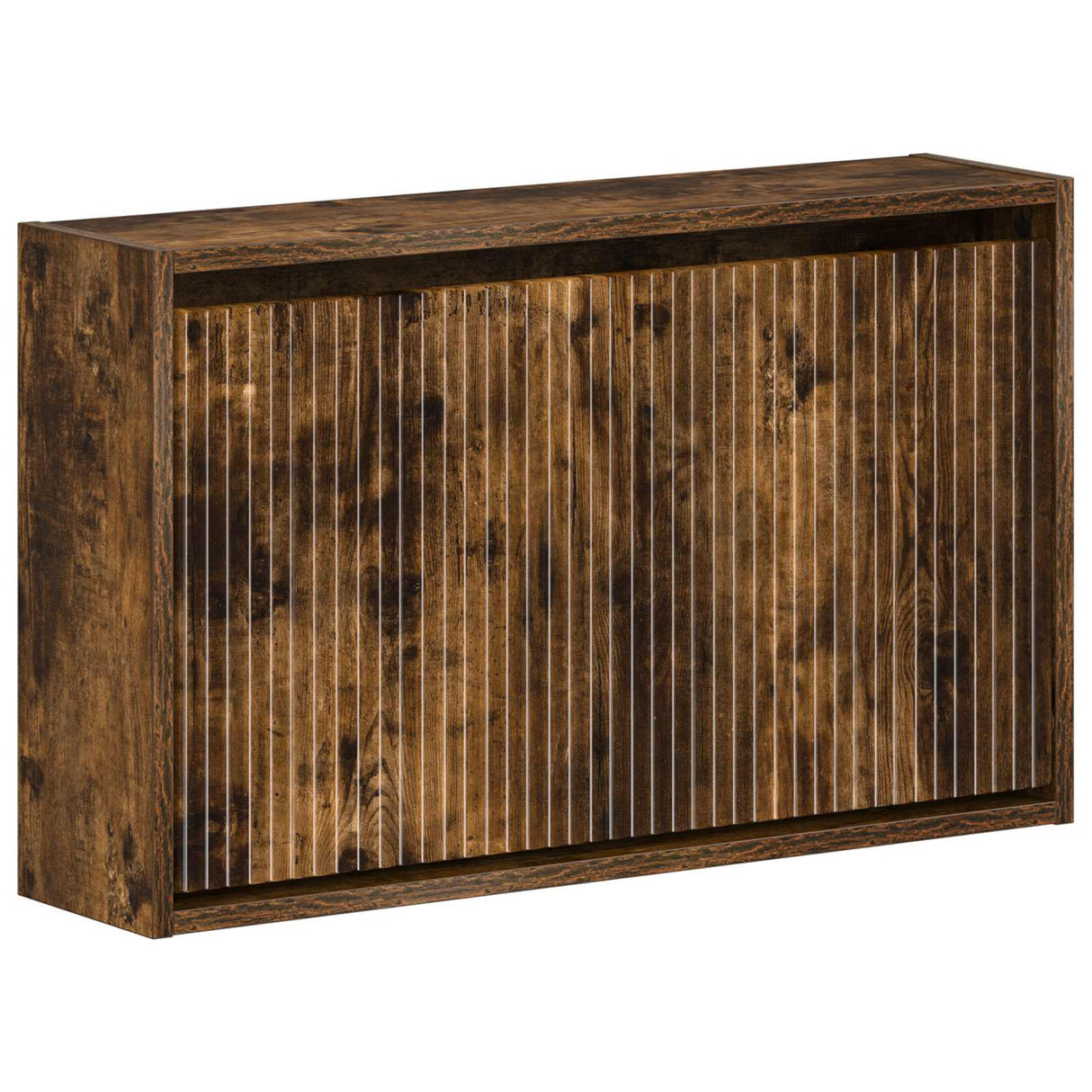 vidaXL Wandgemonteerde Schoenenkast ARNHEM 71 x 17 x 43 cm Wit